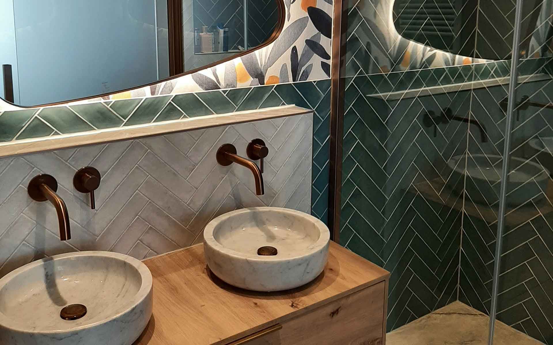 Myrna Interior project Vintage badkamer